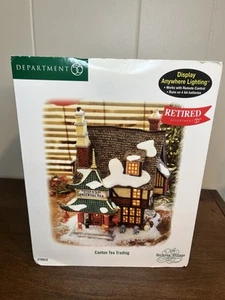 Department 56 Retired Canton Tea Trading The Dickens Village Series - Imagen 1 de 13