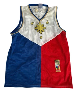 Vintage Philippinen Pilipinas Trikot 100% Pinoy Basketball siehe Maße auf Fotos - Bild 1 von 8