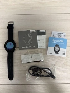 Garmin Approach S60 GPS-Golfuhr schwarz mit Zubehör - USGA-konform - Bild 1 von 6