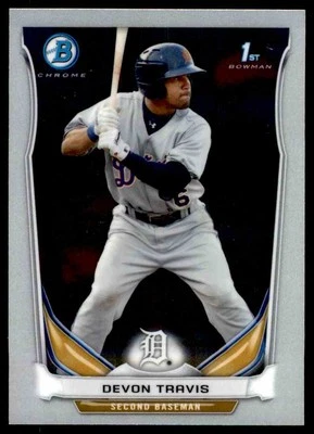 2014 Bowman Chrome Prospects Devon Travis #BCP33 - Image 1 of 2