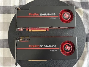 ATI FirePro 3D V8800 2GB GDDR5 GPU VIDEO GRAPHICS CARD 2X SLI - Picture 1 of 5