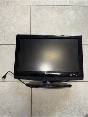 Sharp 19” LC-19SB15U 720p HDMI Compact LCD TV/TESTED/ No Remote - Image 1 of 4