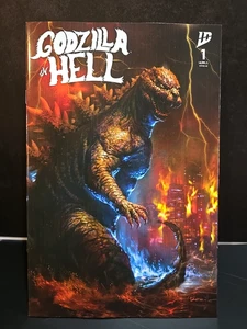 GODZILLA IN HELL #1 NYCC LUCIO PARRILLO EXCLUSIVE TRADE VARIANT LTD 500 - Picture 1 of 2