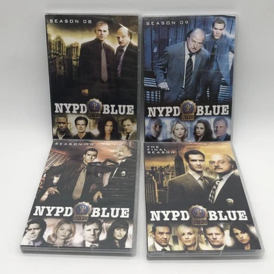 NYPD Blue Season 8 9 10 12 DVD Set Missing Discs Read Description - Image 1 of 4