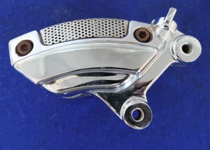 Brembo Style CHROME Front RIGHT Brake Caliper Harley Davidson Touring Vrod 09-25 - Picture 1 of 6