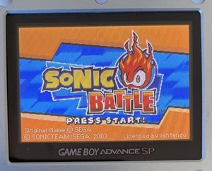 Sonic Battle for Nintendo Game Boy Advance *GBA* Authentic Tested Cartridge Only - Picture 1 of 4