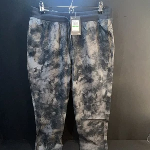Under Armour Sportstyle Elite Tapered Pants 1378951-002 Black Camo Men’s Size L - Picture 1 of 7