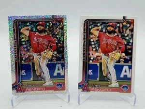 2025 Topps Serie 1 - Luis Rengifo #152 Brillo de arena y base - Imagen 1 de 6