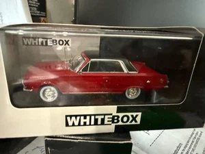 1:43 WHITE BOX WHITEBOX WB254 CHRYSLER VALIANT ACAPULCO RED 1965 MIB - Picture 1 of 3