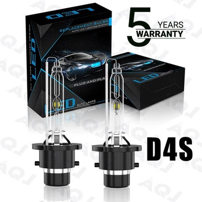 For Lexus IS250 2006-2015 D4S/D4R LED Headlight HID Replace Bulbs 6000K White Foto 1 de 4