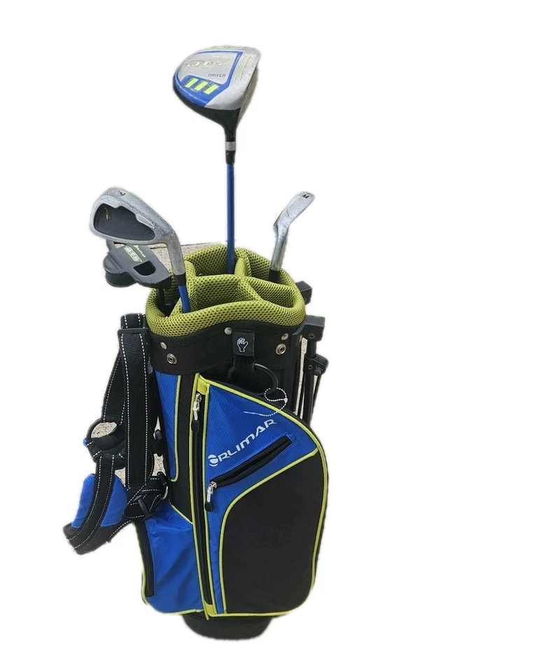 Juego de golf Orlimar ATS Sport Jr con bolsa de pie 4 cubos para niños niños cuña de conductor Foto 1 de 4
