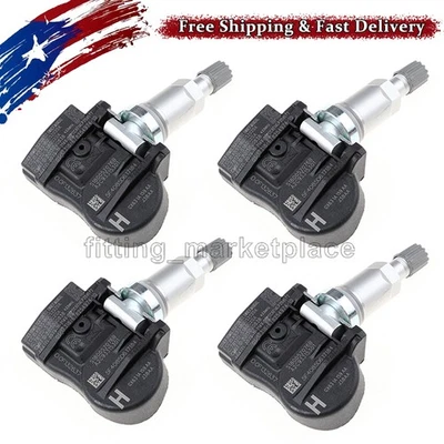 4X Tire Pressure Sensor GX631A159AA TPMS For Land Rover Range Rover Evoque - Image 1 of 4