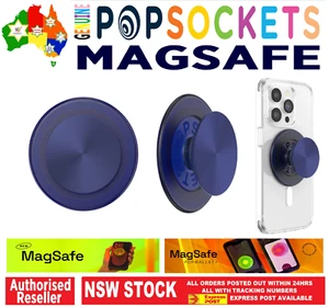 PopSockets Pop Socket French Navy MagSafe Phone Stand Holder Mount - Picture 1 of 4
