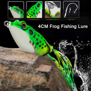 4cm 5g Frog Lures Soft Baits Floating Fishing Lure Top Water Bait Frog ToolB`sf