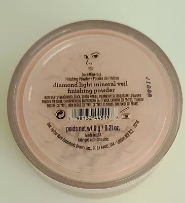 Sealed bareMinerals Diamond Light Mineral Veil Finishing Powder .21 oz/6 g - Image 1 of 3