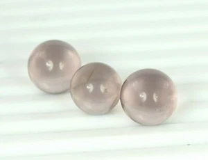 Runde Form 48 kt +/3 Stck. Rosa Morganit Edelstein Kugel Lot Saison Ende Verkauf - Bild 1 von 10