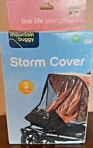 Mountain Buggy Storm Cover Double 08 Clear fits Terrain & Urban Range models - Picture 1 of 6