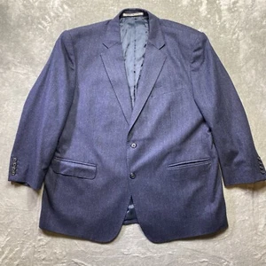 Blazer Ermenegildo Zegna Personalizado Sastre Uno Azul 2 Botones Traje Chaqueta Talla 48R - Imagen 1 de 7