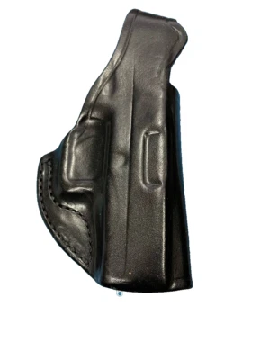 DESANTIS Mini Scabbard  LEFT Handed , BLACK leather Glock 42 - Image 1 of 4