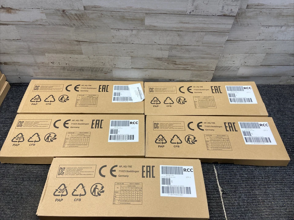 HP Slim Business Keyboard - Wired USB Black - KU1469 - 803181-001