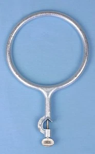 6" Cast Iron Ring w Clamp - Support Stand Ring - Picture 1 of 1