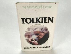 TOLKIEN AUTHORIZED BIOGRAPHY by HUMPHREY CARPENTER (1977) HOBBIT, LORD of RINGS - Imagen 1 de 9
