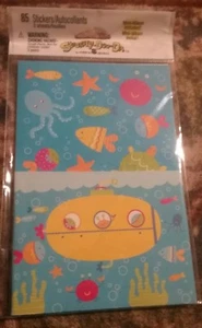 Pegatinas y mini álbum Stickety Doo Da 85 incluidos 3 hojas (Sea Life) nuevo sellado - Imagen 1 de 3