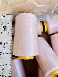 50 Big Spools BLUSH Multi Purpose Serger Sewing Machine Threads T27 Quality - Picture 1 of 6