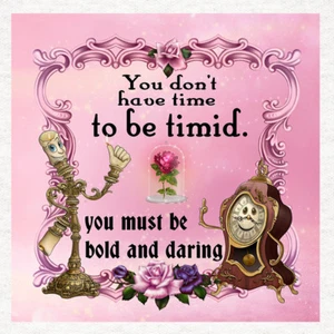 Beauty and the Beast - Lumier Fabric Craft Panels in 100% Cotton or Polyester - Picture 1 of 1