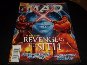 Revista MAD #454 junio 2005 La venganza de los Sith Star Wars Alfred E Neuman - Imagen 1 de 2