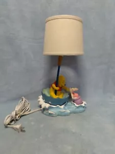 Hampton Bay Disney Winnie the Pooh Piglet Umbrella Boat Nursery Lamp Works - Picture 1 of 12