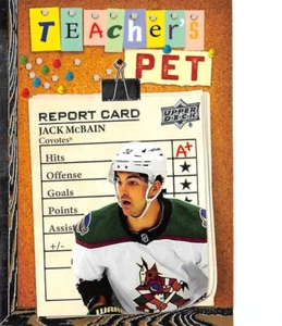 2023-24 Upper Deck Teachers Pet #TP28 Jack McBain - Picture 1 of 2
