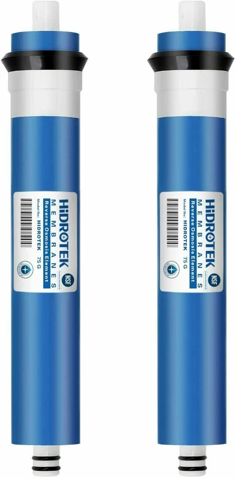 2 Pack Universal Compatible 75 GPD Reverse Osmosis Membrane NSF certificated - Image 1 of 3