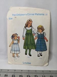 Angolo vintage per bambini modello 77 Louise misura 7-8 taglio - Foto 1 di 4