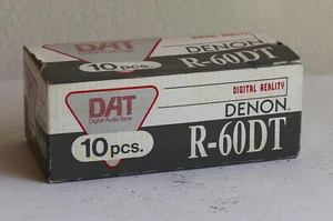 Denon R-60 DT - DAT Tape sin usar / NOS - rareza absoluta (10 unidades) - Imagen 1 de 3