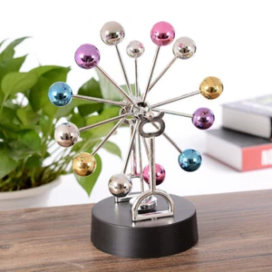 Magnetic Ferris Wheel Desk Decorations Balance Balls Motion Physics Science Toys - Picture 1 of 7