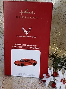 Chevrolet Corvette Stingray 2021 Hallmark 2020 ornamento coches clásicos americanos - Imagen 1 de 6