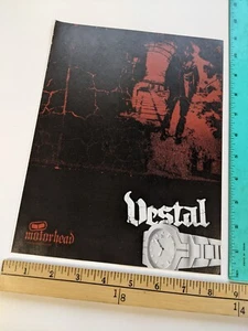 1-page Vintage Clipping - Vestal Motorhead Watch photo Print Ad 2003 - Bild 1 von 2