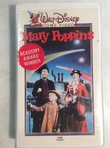 Walt Disney Mary Poppins VHS Clamshell Julie Andrews Dick Van Dyke MediaGnu - Picture 1 of 12