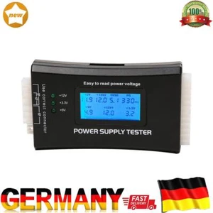 Digitale LCD-Power Supply Tester Computer 20/24 Pin check quick Power Supply Tes - Bild 1 von 9