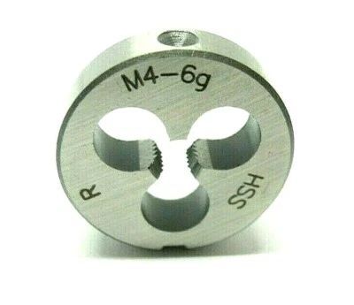 RUKO Schneideisen M 4 DIN 223 HSS M 4x0,7 metrisch 6 g Form B