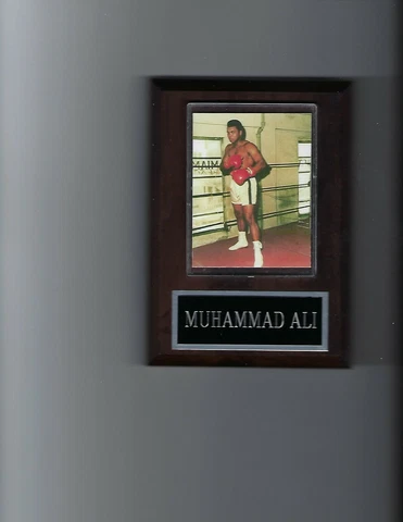 MUHAMMAD ALI PLAQUE BOXING CHAMPION Cover