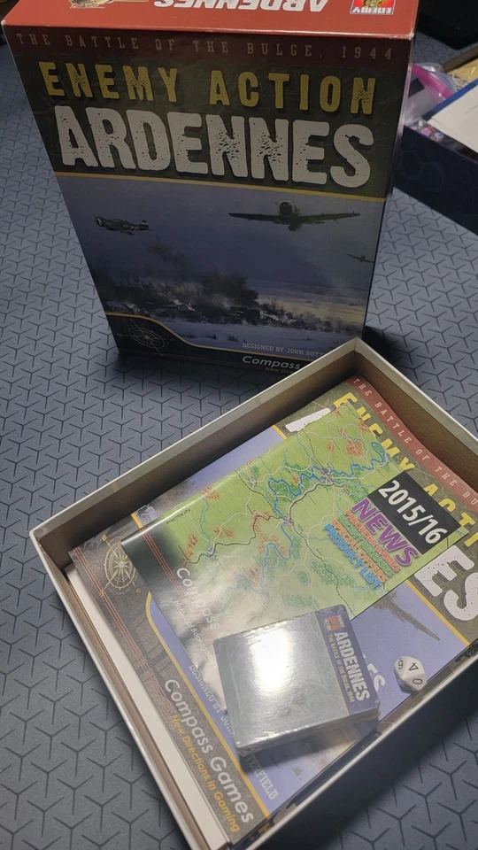 Enemy Action: Ardennes Battle of the Bulge НЕПЕРФОРИРОВАННЫЕ ПОЛНЫЕ игры с компасом - Изображение 1 из 1