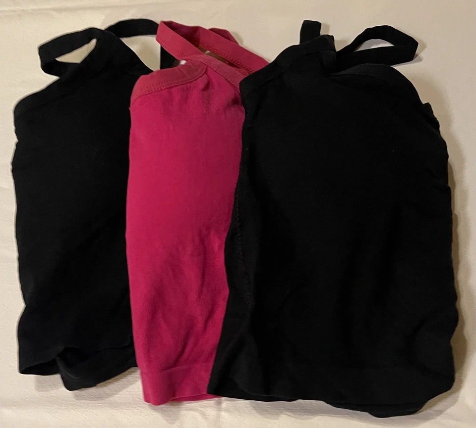 3 sujetadores pequeños nuevos - 3 colores - estiramientos. Estilo camiseta sin mangas. Sin cables. Sin etiquetas. Foto 1 de 4