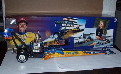1:24 Blaine Johnson Top Fuel Dragster 1996 - Esquema de pintura de accidentes fatales Foto 1 de 3