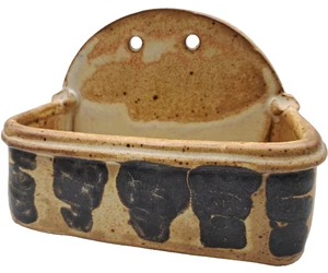 Studio Kunst Keramik Übertopf Sukkulenten Kaktus Topf 5,5" L 2,5" B 4" hoch signiert - Bild 1 von 7