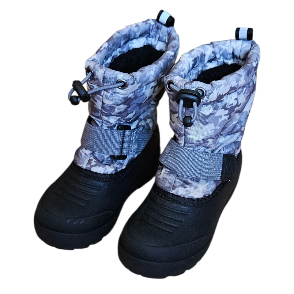 Botas de Invierno Northside Frosty Gris Camuflaje Niño Pequeño Talla 9 Foto 1 de 4