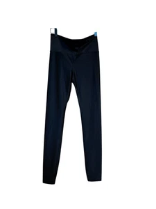 ATHLETA ELATION SHINE TIGHT BLACK YOGA QUICK DRY PANTS SZ MED - Picture 1 of 5