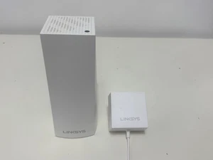 1 x Linksys Velop WHW03 V2 AC2200 nœud additionnel Tri Band Mesh WiFi - Blanc - Photo 1/5