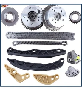 FOR HYUNDAI KIA 2.4L SONATA OPTIMA TIMING CHAIN KIT EXHAUST INTAKE CAMSHAFT GEAR - Picture 1 of 8
